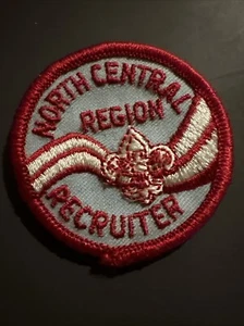 Boy Scouts -  2" patch - North Central Region Recruiter Gauze Back BSA LN - Picture 1 of 3
