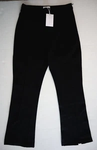 LUCY PARIS PA8907-1 Women's Sz Medium Black Kari Slit Cuff Stretch Pants $88 - Picture 1 of 11