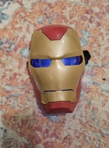 IRON MAN Light Up-Flip Up FX Kids Cosplay Mask Costume / Halloween - Picture 1 of 4