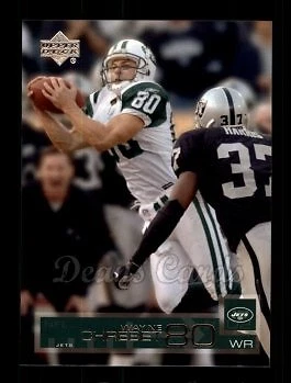 2002 Upper Deck #120 Wayne Chrebet Jets Hofstra 8 - NM/MT - Image 1 of 1
