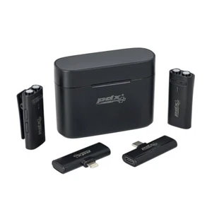 🔋 M31DC Kabelloses Lavalier-Mikrofon – 2 Mikrofone, Ladecase, 20m Reichweite - Picture 1 of 2