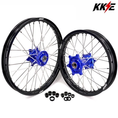 Ruedas para moto de cross KKE 21/18 para bujes CNC Husaberg 125 250 450 FE FE TE 2004-2014 Foto 1 de 4