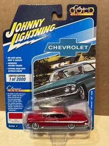 Chevrolet Impala SS 409 rojo 1/64 Johnny Lightning Classic Gold 1961 - Imagen 1 de 2
