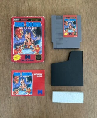 Tag Team Wrestling CIB (Nintendo, 1986) NES 5 Screw VARIENT Hangtab Box CIB RARE - Image 1 of 4