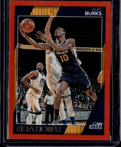 2016-17 NBA Hoops Alec Burks Red 26/49 - Picture 1 of 2