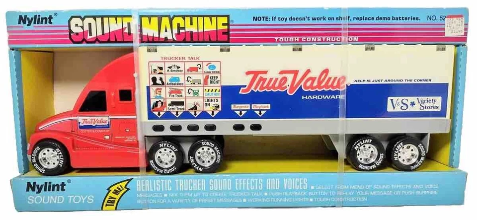Nylint Sound Machine True Value Hardware Semi Truck 1994 Toy 18" #5260