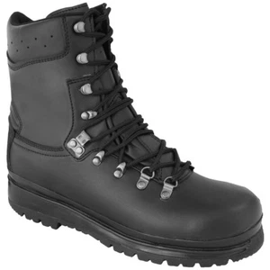 Highlander Elite Forces Boots Tactical Leather Mens Waterproof Footwear Black - Picture 1 of 8