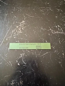 P/N: LS12379B058A004 PLATE - Picture 1 of 2