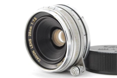 【Exc+5】 Canon L 28mm f2.8 MF Lens for LTM L39 Leica Screw Mount From JAPAN - Image 1 of 4