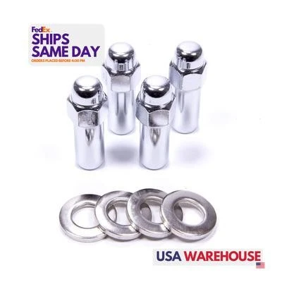 Gorilla 84177B, Juego de 4 Lugnuts Cragar SST 7/16 Acero Cromo Piezas de Rendimiento Foto 1 de 4