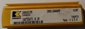 KENNAMETAL Inserts 5-pack - KU30T - CNMG431MP - CNMG120404MP - USA   (B4) - Picture 1 of 4