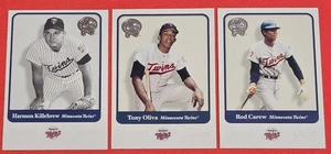2001 Fleer MLB Greats of the Game Minnesota Twins Team Set #s 11 35 112 - 3 Pcs - Picture 1 of 10