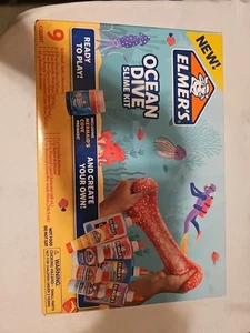 9ct Elmer's Ocean Dive Slime Kit Mermaid's Cove NIB FREE SHIPPING! - Picture 1 of 3