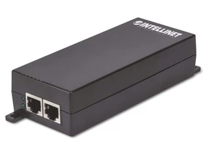 INTELLINET 1-Port High-Power Over Ethernet - Gigabit PoE+/PoE Injector, 30 W, 24 - Picture 1 of 7