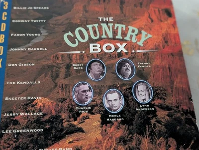 Various The Country Box 3 CD Box 1996 CDs sehr guter Zustand Billie Jo Spears - Bild 1 von 2