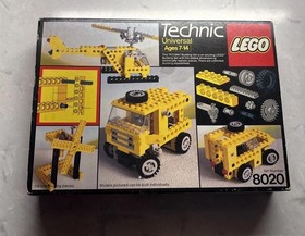 LEGO TECHNIC &ldquo;Universal Building Set&rdquo; (8020)New Sealed Bags 100% Complete w/ Box