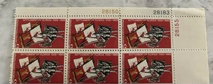 US Scott #1271, Plate Block #28153/28185/28169 1965 Florida FVF MNH - Picture 1 of 2