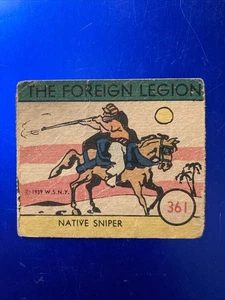 1939 W.S. Corp - The Foreign Legion #361 Native Sniper - R54 - Picture 1 of 2