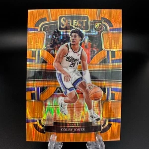 2023-24 Panini Select Orange Flash Prizm Colby Jones RC #83 Sacramento Kings - Picture 1 of 2