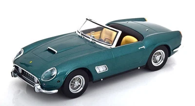 KK Scale 1:18 FERRARI 250 GT CALIFORNIA SPYDER GREEN METALLIC 1960 - KKDC181045 - Immagine 1 di 4