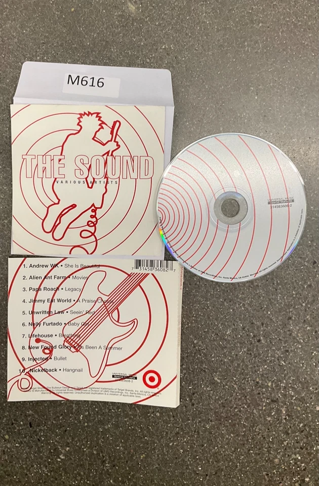 The Sound by Various Artists (CD, NO CASE #M616 Foto 1 de 1