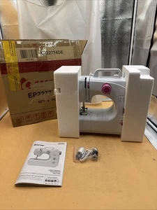 Costway Nähmaschine tragbar Mini-Elektro-Stickmaschine mit 16 Nähfuntkionen - Bild 1 von 7