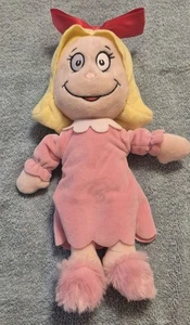 "Muñeca de peluche Dr. Seuss Cindy Lou Who Grinch Who Stole Christmas Whoville Aurora 11""" - Imagen 1 de 5