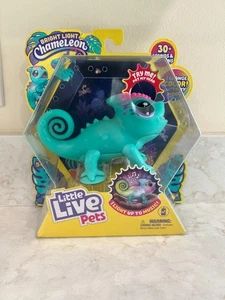 Little Live Pets ~ Luz Brillante Camaleón Ilumina con Música Nuevas Obras SELLADAS - Imagen 1 de 3