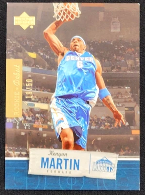 2005-06 UD ROOKIE DEBUT KENYON MARTIN GOLD #D 19/50 - Imagem 1 de 2