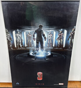 Iron Man 3 2013 Marvel Double Sided Original Movie Poster 27” x 40” Rolled