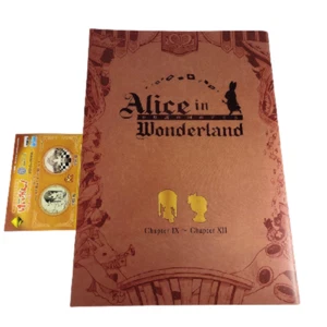 K-On! Broschüre Alice im Wunderland Ichiban Kuji Premium Japan - Bild 1 von 3