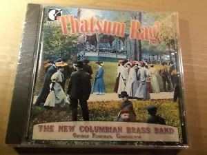 Thatsum Rag, CD New Columbian Brass Band, SEALED NEW, Dorian/BMG 1995 free ship - Picture 1 of 3