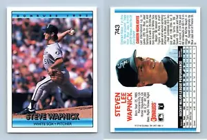 Steve Wapnick - White Sox #743 Donruss 1992 Baseball Trading Card - Foto 1 di 1