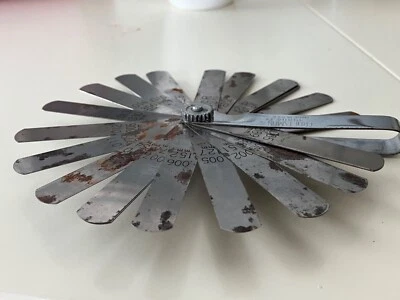 Vintage Craftsman Thickness Feeler Gauge 40804  19 blades - Image 1 of 4
