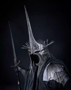 Disfraz de Cosplay El Rey Brujo de Angmar Dark Nazgul Traje Completo Señor de los Anillos - Imagen 1 de 5