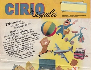 Cirio Gift Prize Competition Catalog... 1954 Toys and Home Accessories - Picture 1 of 4