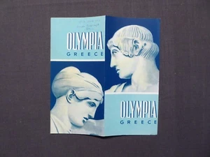 Reiseprospekt Hellas, Thessaloniki, Greece, Athen 1956, english - Bild 1 von 3