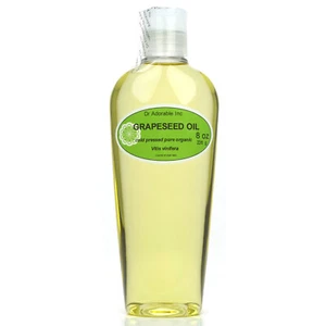 Premium 100% Pure Organic Cold Pressed Best Fresh Grapeseed Oil 2 oz up to 7 LB - Picture 1 of 23