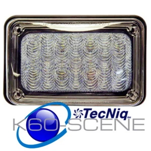 TecNiq SCENE Lichter K60-SW00 LED Oberflächenhalterung mit Chrom Kit USA lebenslang - Bild 1 von 7