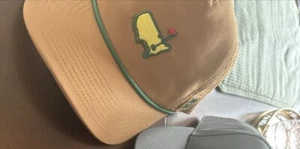 BRAND NEW 2024 Masters Tournament Logo Red ClayHat Augusta National SnapBack - Picture 1 of 3