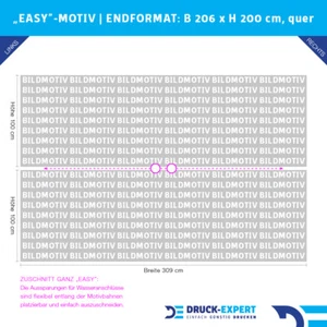 Duschrückwand Premium selbstklebend Hart-PVC mit Motiv Rückwand Dusche langlebig - Bild 1 von 90