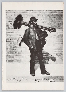 White Border London Chimney Sweep from 1800s - Picture 1 of 2