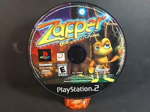 Solo disco Zapper One Wicked Cricket (Sony PlayStation 2) PS2 - Imagen 1 de 6