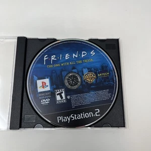 PS2 Friends: The One With All the Trivia PlayStation 2 Disc Only Tested Working - Picture 1 of 3