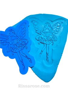 Fairy cookie cutter embosser butterfly - Picture 1 of 3
