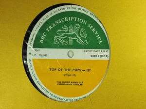 BBC 127 Transcription Disc Top OF The Pops JIMI HENDRIX BEATLES MANFRED MANN - Picture 1 of 8