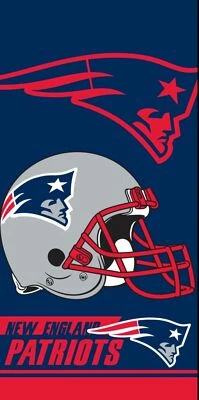 Toalla de playa New England Patriots - Mercancía oficial de la NFL - 30" X 60" Foto 1 de 4