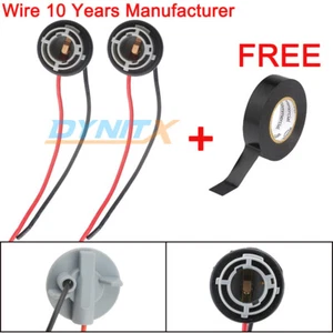 1156 S Universal Pigtail Wiring Female Socket Harness For Front Turn Signal Plug - Bild 1 von 9
