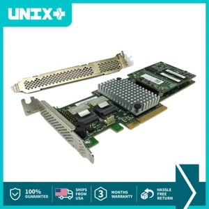 Dell 8 Port 6Gbps THP56 LSI MegaRAID 9265-8i SAS RAID Controller Both Brackets - Picture 1 of 8
