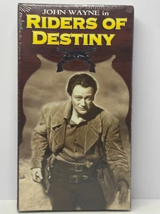 "RIDERS OF DESTINY" STARRING JOHN WAYNE - 1933 VHS WESTERN MOVIE - Monogram Pics - Bild 1 von 2